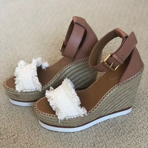 See by Chloé Glyn Wedge Sandals